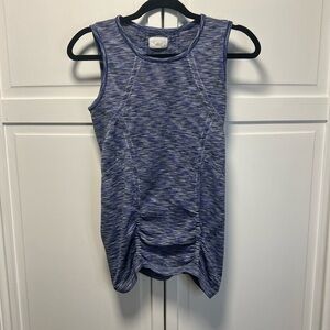 Athleta Breathe Tank Size Women’s Medium Color Space Dye Blue Heather